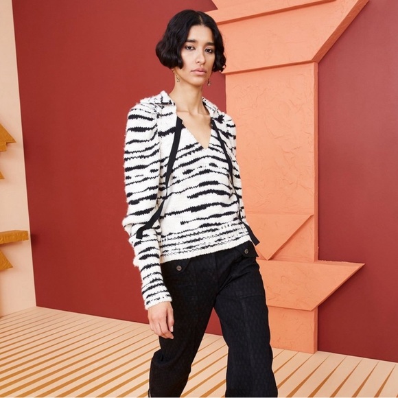 Ulla Johnson Sweaters - SOLD. ✨Host Pick! ✨ NWOT. Ulla Johnson Zebra striped pullover.